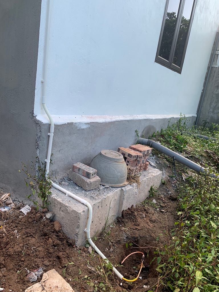 Hướng đi dây thoát sét