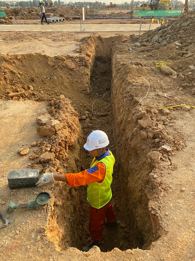 Bãi TIếp ĐỊa Công Trình